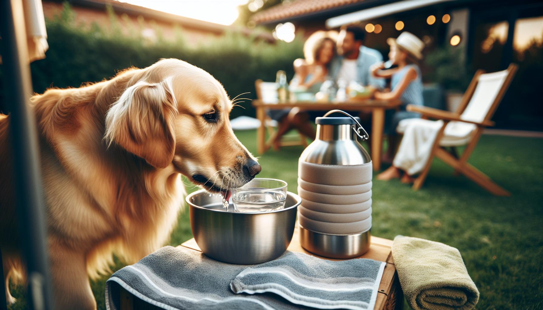 Hydration Needs for Golden Retrievers in Summer