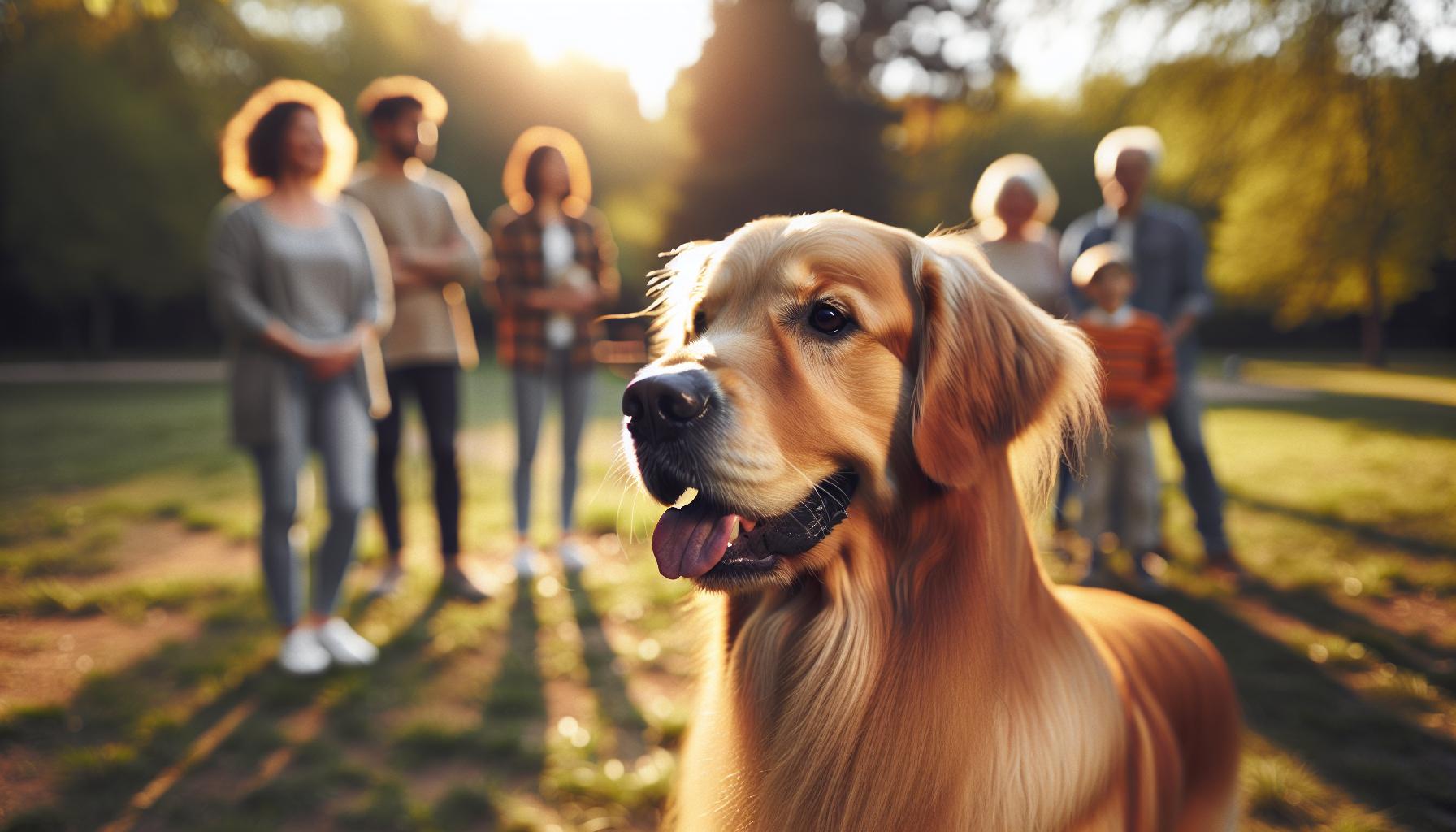 Are Golden Retrievers Large Breed Dogs?