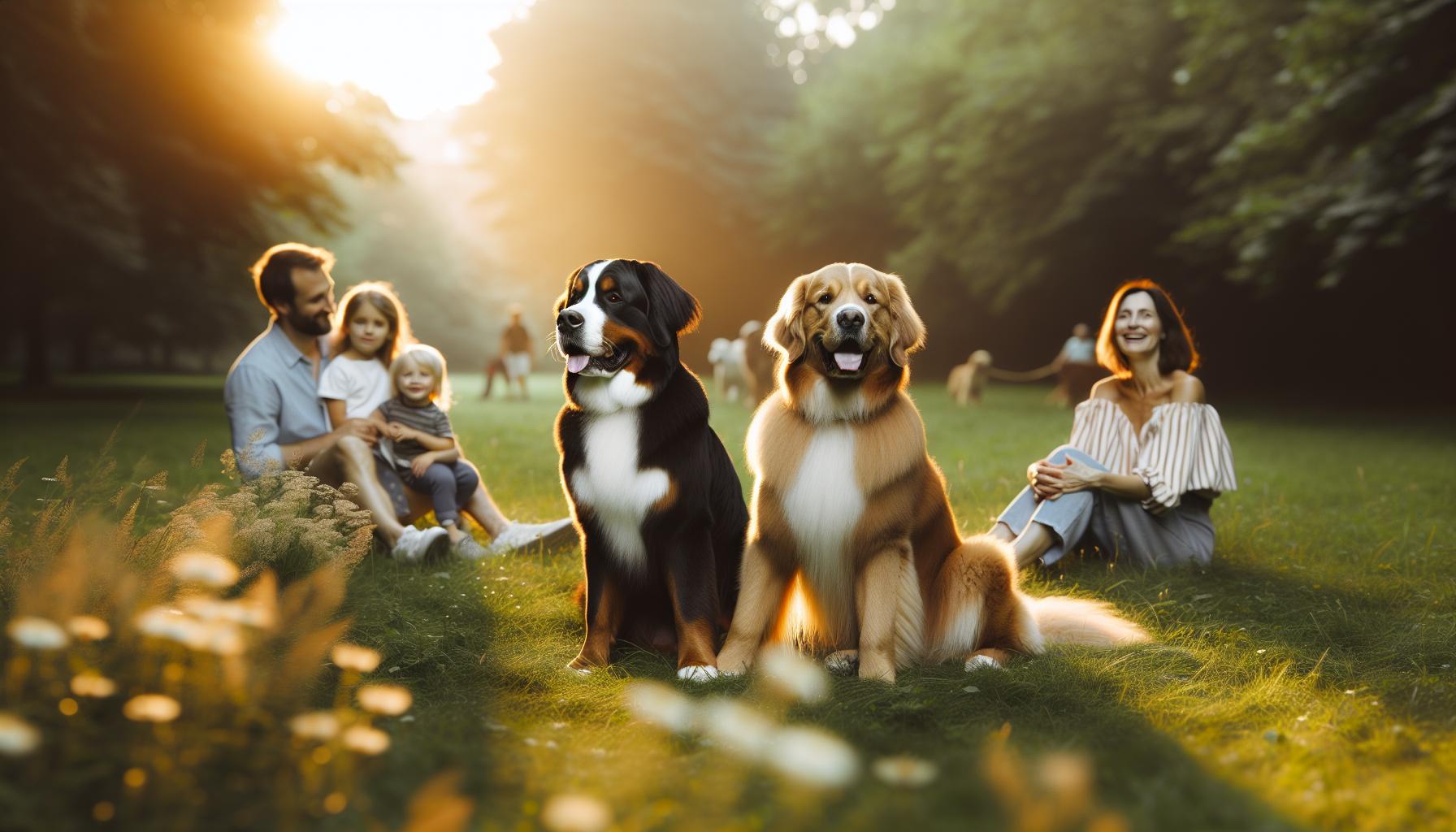 Comparing Temperament: Bernese vs. Golden Retrievers