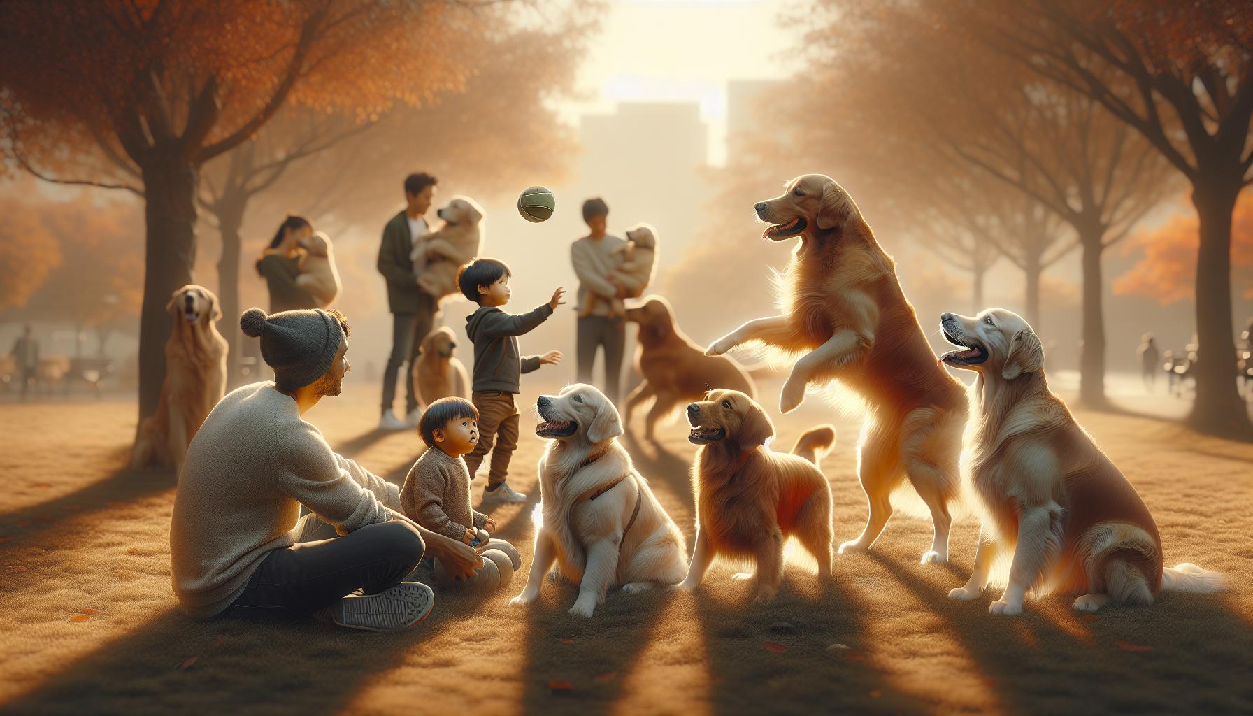 The Temperament Spectrum of Golden Retrievers