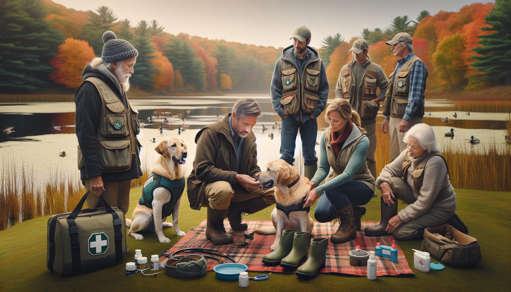 Health Considerations for Waterfowl Hunting Dogs