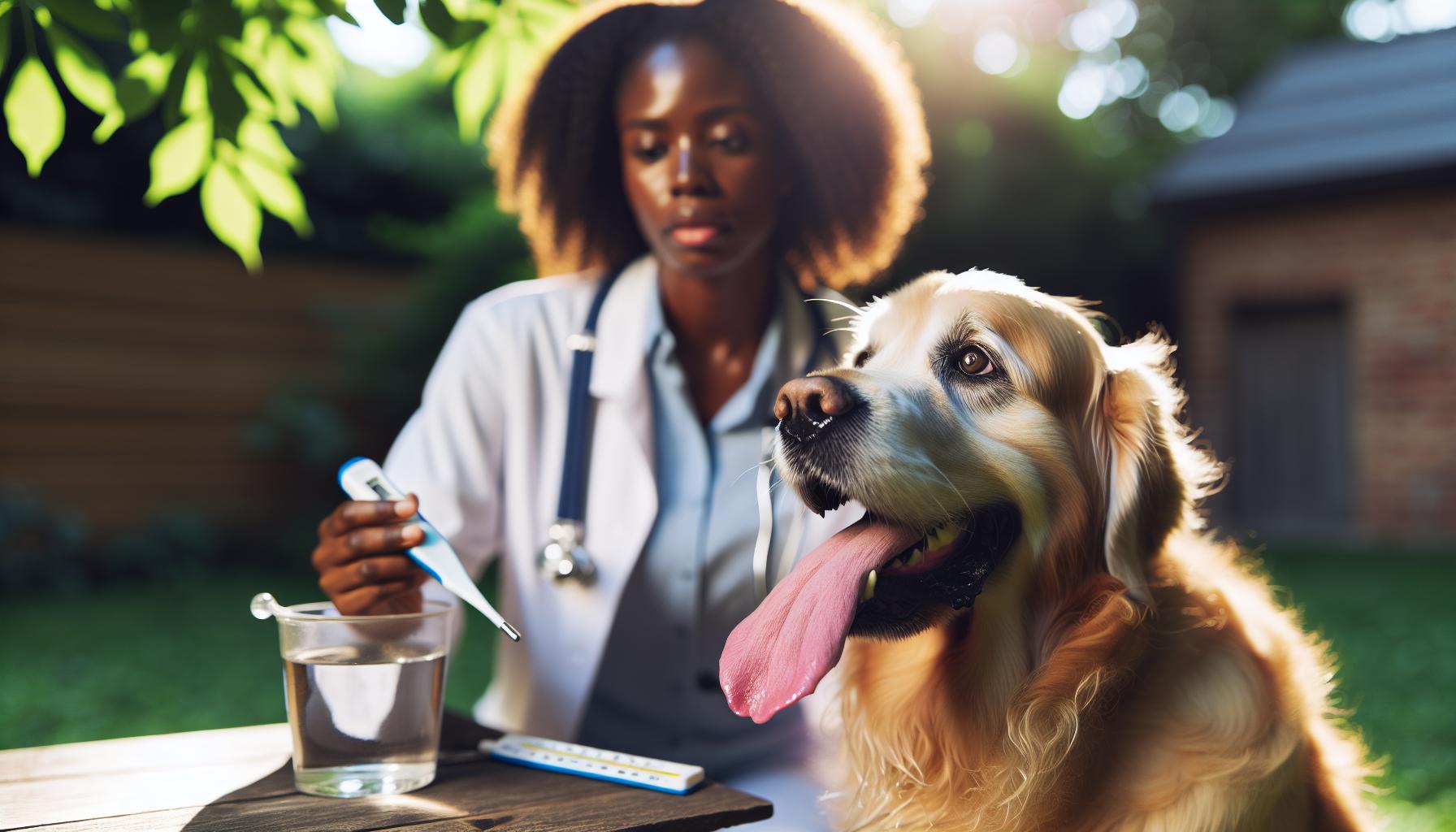 Signs of Heat Stress in Golden Retrievers