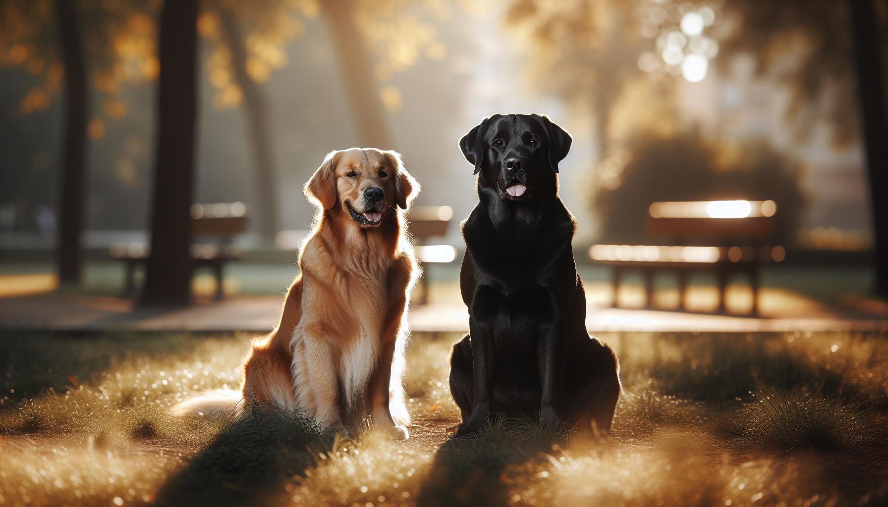 How to Identify a Golden Retriever vs. Labrador