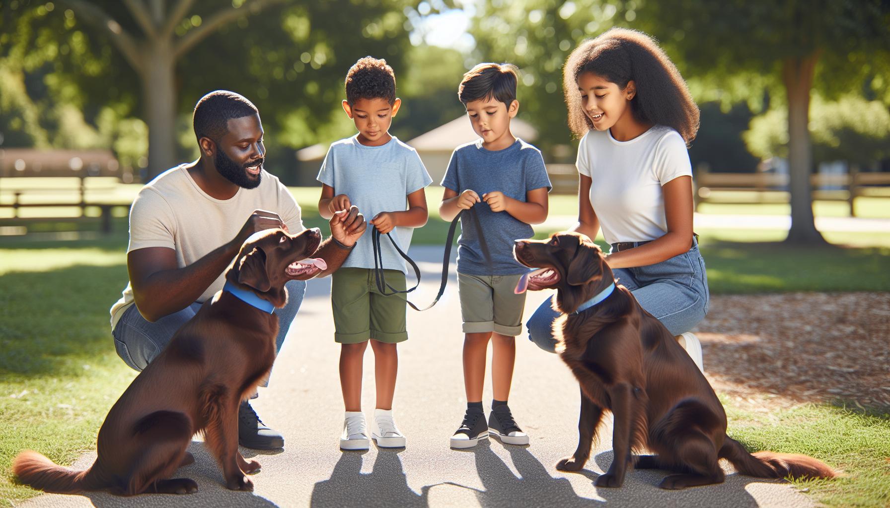 Training Chesapeake Bay Retrievers for Kid-Friendly Behavior