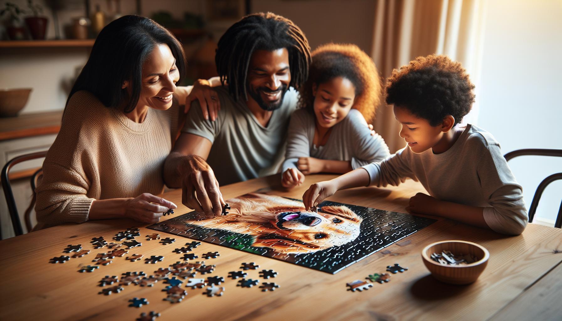 The Art of Jigsaw Puzzles: Why a Retriever Theme Captivates