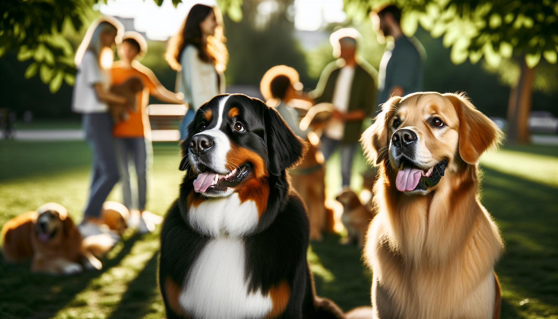 Understanding the Bernese Mountain Dog and Golden Retriever Traits