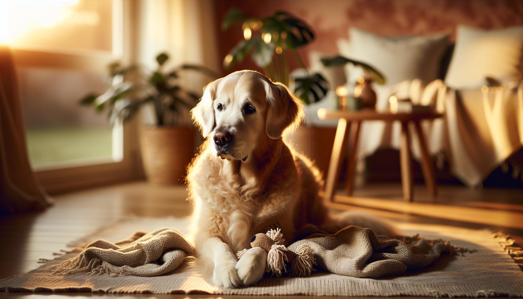 Age-Related Chewing Challenges in Golden Retrievers