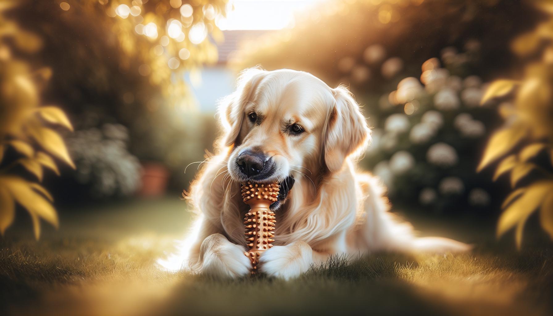The Importance of Chewing for Golden Retrievers