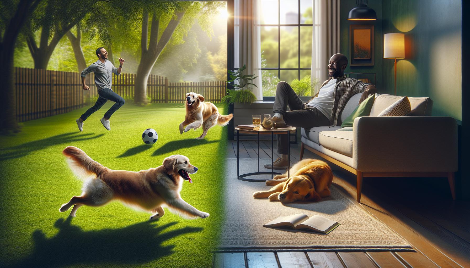 Golden Retriever Energy Levels: Myths vs. Reality